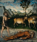 Cranach, Lucas, der Ältere - Herkules und die Rinder des Geryones (Aus der Herkules-Legende)