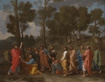 Poussin, Nicolas - Das Sakrament der Weihe (Christus übergibt Petrus die Schlüssel)