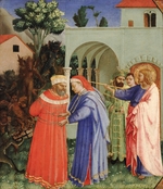 Angelico, Fra Giovanni, da Fiesole - Der Apostel Jakobus der Ältere befreit den Zauberer Hermogenes von den Dämonen