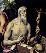 El Greco, Dominico - Büßender heiliger Hieronymus