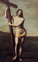 Reni, Guido - Christus, das Kreuz umarmend