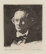 Manet, Édouard - Porträt des Dichters Charles Baudelaire (1821-1867)
