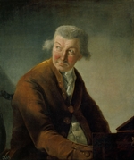 Robineau, Alexandre-Auguste - Porträt von Carl Friedrich Abel (1723-1787)