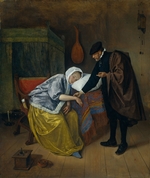 Steen, Jan Havicksz - Kranke Frau