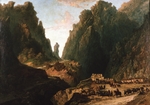 Lucas Velázquez, Eugenio - Landschaft mit Schmuggler