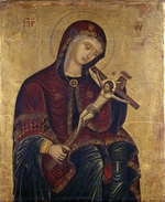 Unbekannter Künstler - Gottesmutter mit Kruzifix (Pietà)