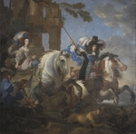 Miel, Jan - Kurfürst Ferdinand Maria von Bayern (1636-1679) mit seiner Gemahlin Henriette Adelheid von Savoyen (1636-1676)