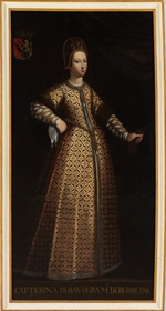 Unbekannter Künstler - Caterina di Baviera, Frau des Beroldo di Sassonia