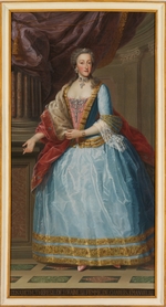Unbekannter Künstler - Elisabeth Therese von Lothringen (1711-1741), Königin von Sardinien