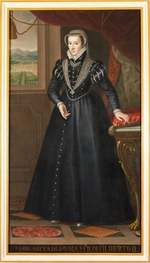 Unbekannter Künstler - Marguerite de Bourbon (1438-1483)