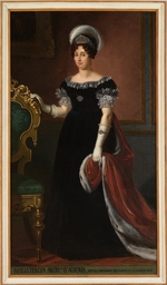 Unbekannter Künstler - Maria Theresia von Österreich-Este (1773-1832), Königin von Sardinien-Piemont