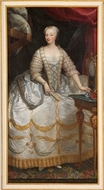 Unbekannter Künstler - Polyxena von Hessen-Rotenburg (1706-1735), Königin von Sardinien