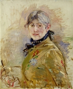 Morisot, Berthe - Selbstbildnis