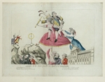 Unbekannter Künstler - Sprung der königlichen Familie von den Tuilerien zu Montmédy
