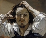 Courbet, Gustave - Der Verzweifelte (Selbtbildnis)