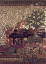 Vuillard, Édouard - Die Privatsphäre. Dekoration für die Bibliothek von Dr. Vaquez