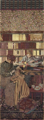 Vuillard, Édouard - Die Privatsphäre. Dekoration für die Bibliothek von Dr. Vaquez