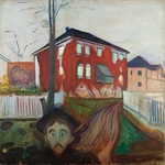 Munch, Edvard - Roter wilder Wein