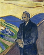 Munch, Edvard - Porträt von Friedrich Nietzsche (1844-1900) 