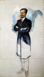 Munch, Edvard - Porträt von Ernest Thiel (1859-1947)