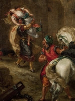 Delacroix, Eugène - Der Raub der Rebekka