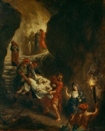 Delacroix, Eugène - Der Leichnam Christi wird zum Grab getragen