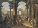 Pannini (Panini), Giovanni Paolo - Am Teich Bethesda