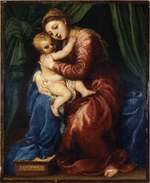 Tizian - Madonna mit dem Kind