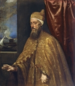 Tizian - Porträt von Doge Francesco Venier
