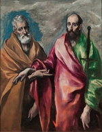 El Greco, Dominico - Die Apostel Peter und Paul