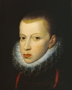 Pantoja de la Cruz, Juán - Porträt von König Philipp III. von Spanien und Portugal (1578-1621)