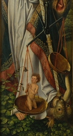 Meister von Frankfurt - Triptychon der Taufe Christi (Detail)