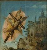 Meister von Frankfurt - Triptychon der Taufe Christi (Detail)