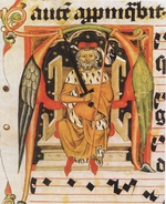 Unbekannter Künstler - Vratislav II. von Böhmen (aus dem Antiphonar von Vysehrad)
