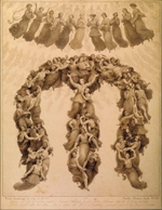 Scaramuzza, Francesco - Illustration zur Dante Alighieris Göttlicher Komödie (Paradiso canto XVIII)