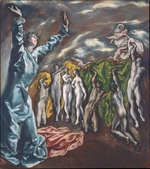 El Greco, Dominico - Die Vision des heiligen Johannes