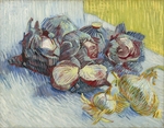 Gogh, Vincent, van - Stilleben mit Rotkohl und Zwiebeln