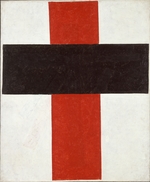 Malewitsch, Kasimir Sewerinowitsch - Hieratisches Suprematistisches Kreuz