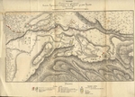 Unbekannter Künstler - Plan der Schlacht bei Tscholok, an der Grenze von Gurien am 4. Juni 1854