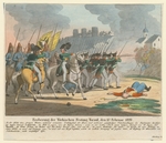 Unbekannter Künstler - Die Eroberung der Türkischen Festung Turnu, am 11. Februar 1829