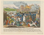 Unbekannter Künstler - Die Erstürmung von Achalziche durch die Russische Armee am 27. August 1828