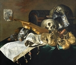 Peschier, N.L. - Vanitas-Stillleben