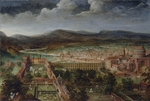 Cleve, Hendrik van, III. - Die Vatikanischen Gärten und der Petersdom