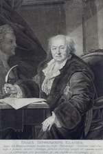 Mayr, Johann Christoph, von - Porträt von Iwan Perfiljewitsch Jelagin (1725-1794)