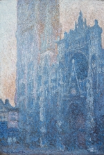 Monet, Claude - Die Kathedrale von Rouen. Das Portal. Morgenstimmung