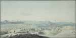 Kornejew (Karnejew), Jemeljan Michajlowitsch - Blick auf die Festung Konstantinogorsk vom Maschuk-Berg aus