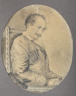 Unbekannter Künstler - Porträt des Dichters, Dekabristen Fürsten Alexander I. Odojewski (1802-1839)