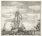 Schoonebeek (Schoonebeck), Adriaan - Flaggschiff Goto Predestinazia, gebaut nach Entwurf Peters des Großen in Woronesch, 1700