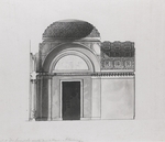 Quarenghi, Giacomo Antonio Domenico - Entwurf des Kabinetts für den Herzog von Serracapriola in Petersburg
