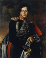 Mitoire, Benoît Charles - Porträt von Graf Nikolai Alexandrowitsch Samojlow (1800-1842)